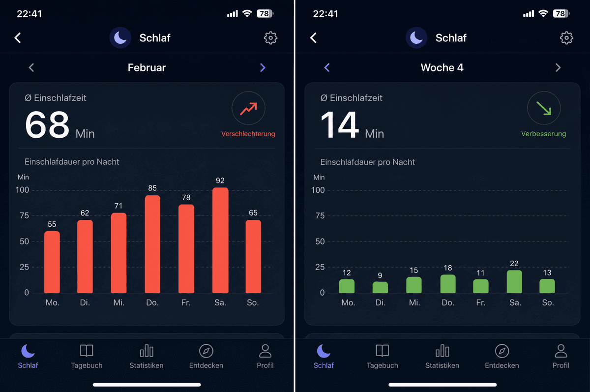 Whoop Schlaf-Score Screenshot 5